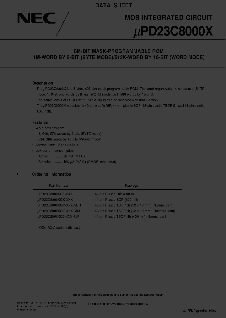 UPD23C8000XGY-XXX-MJH_1053366.PDF Datasheet