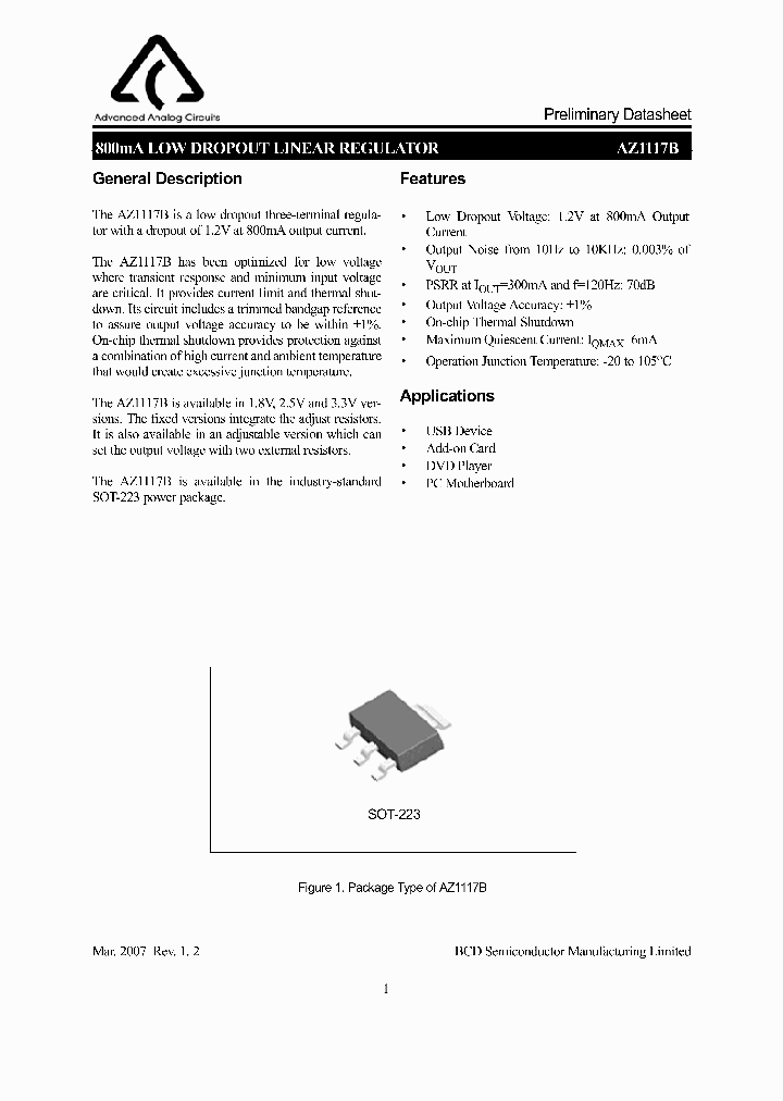 AZ1117BH-25TRE1_1054602.PDF Datasheet