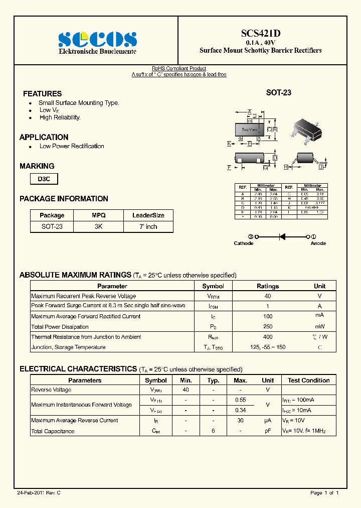 SCS421D11_1649669.PDF Datasheet