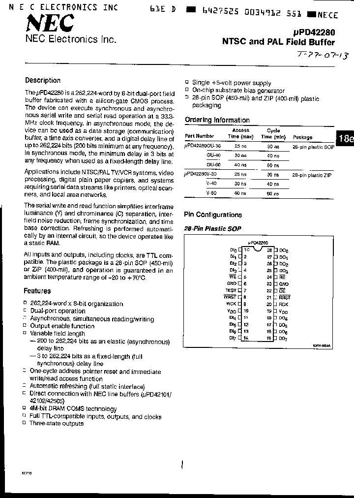 UPD42280GU-40_1050273.PDF Datasheet