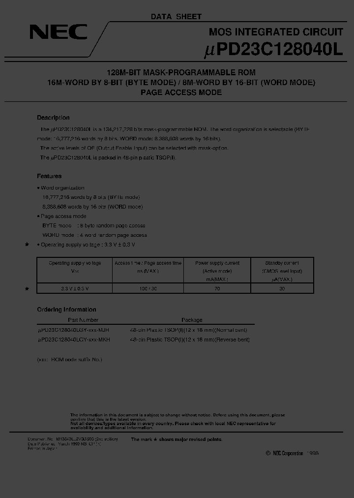 UPD23C128040LGY-MKH_1053387.PDF Datasheet