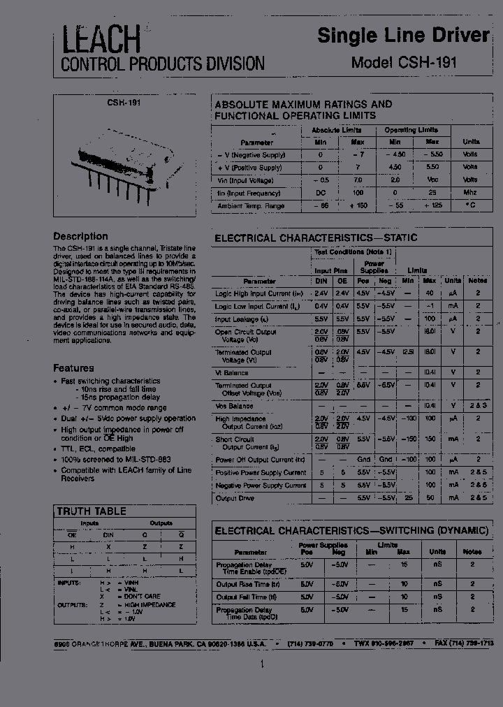 CSH-191_1054116.PDF Datasheet