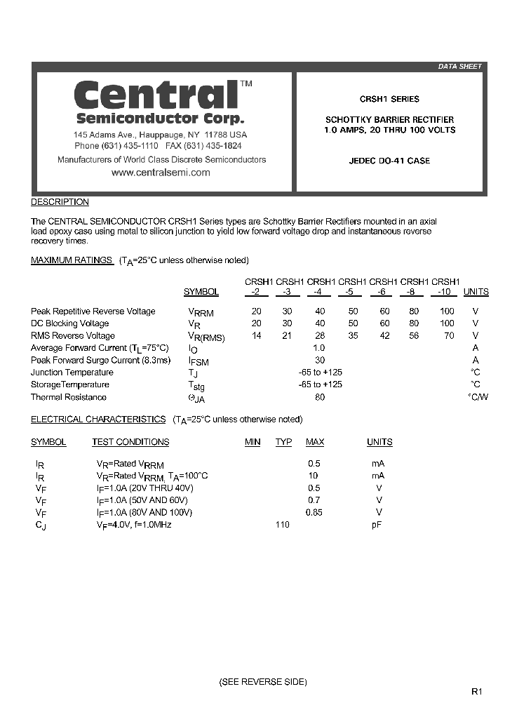 CRSH1-4_1058608.PDF Datasheet