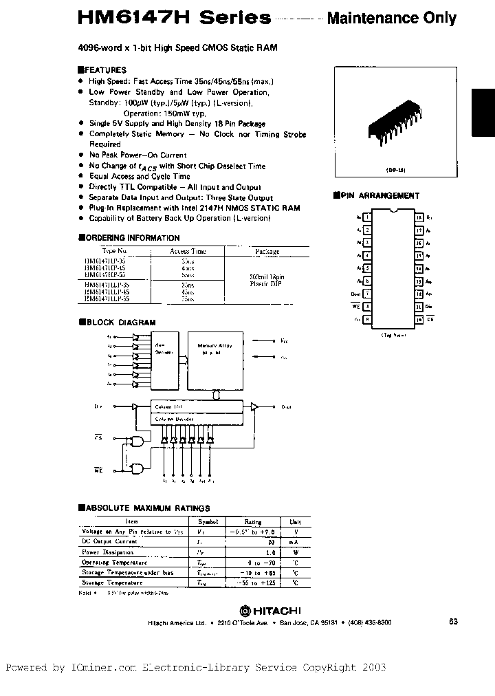 HM6147H-55_1055469.PDF Datasheet