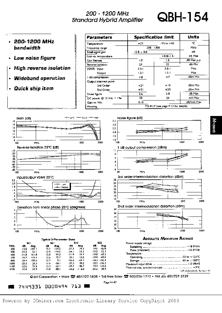 QBH154_1058804.PDF Datasheet