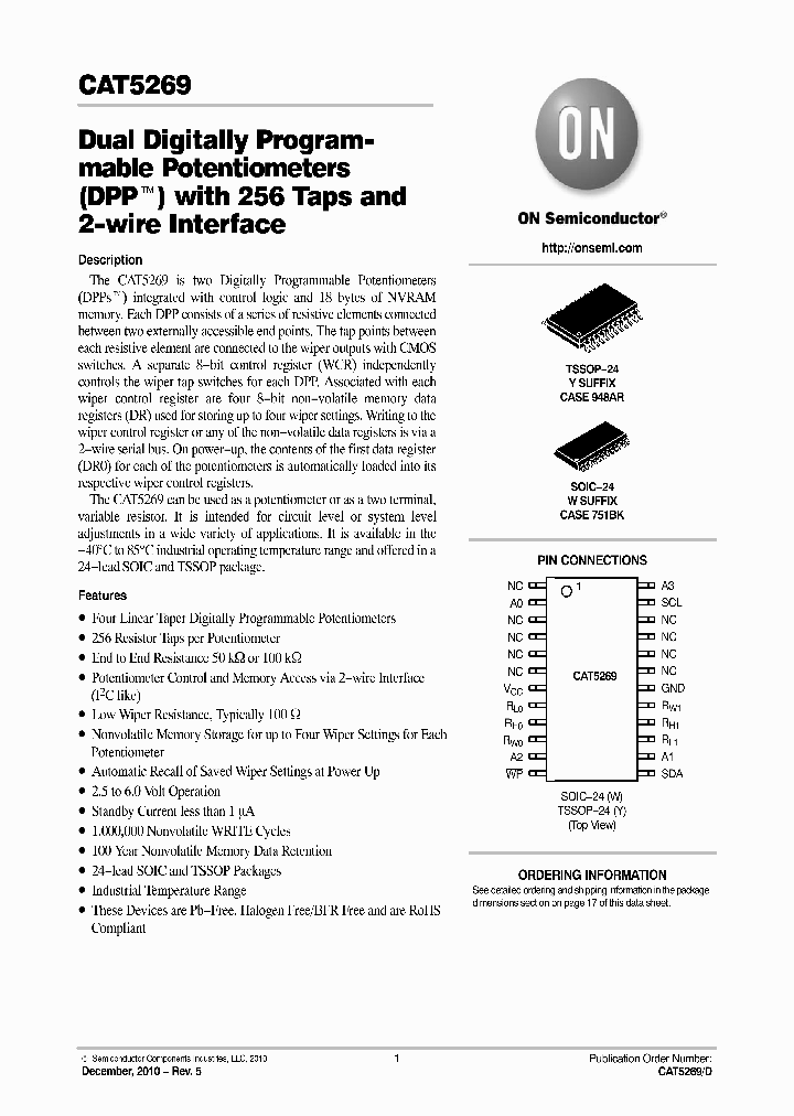 CAT5269YI-00-T2_1043161.PDF Datasheet