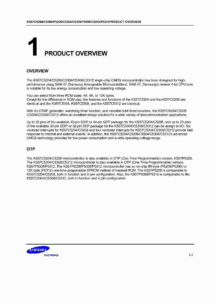 KS57P5312_1061384.PDF Datasheet