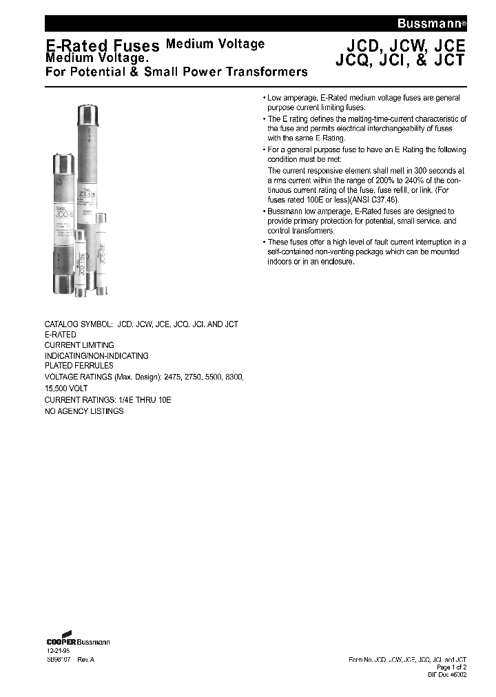 JCI-10E_1063412.PDF Datasheet