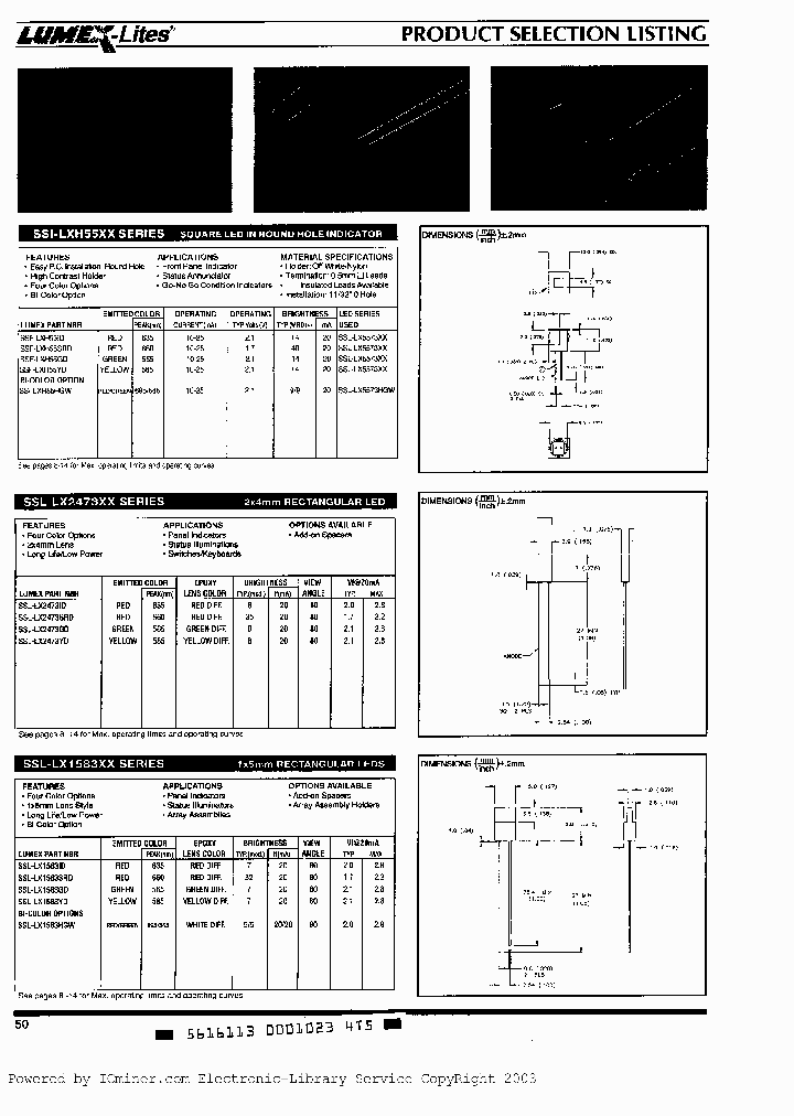 SSI-LXH55_1064709.PDF Datasheet
