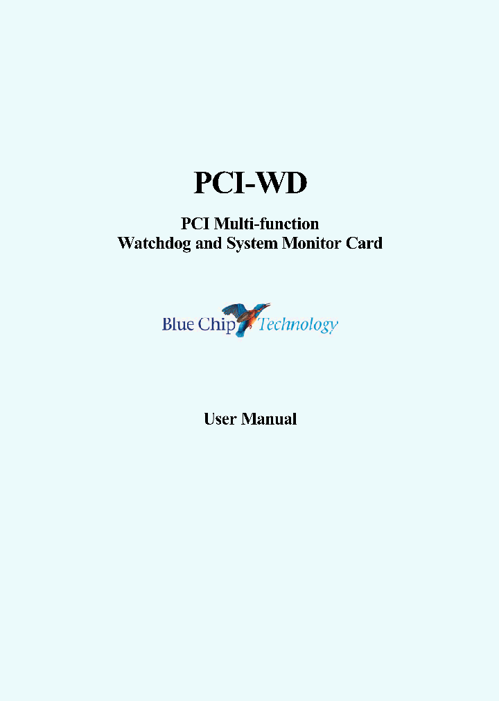 PCI-WDT_1065993.PDF Datasheet