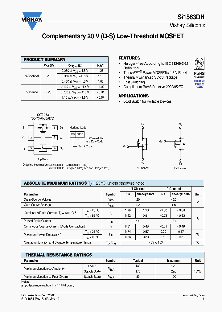 SI1563DH-T1_1057810.PDF Datasheet
