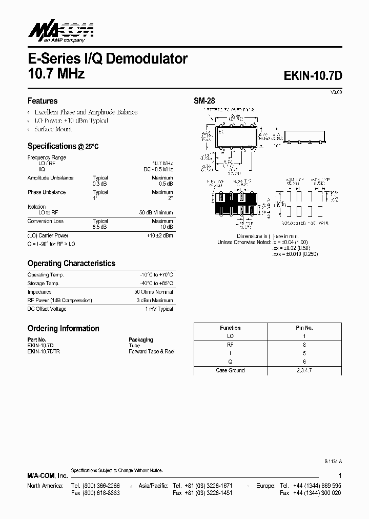 EKIN-107DTR_1067599.PDF Datasheet