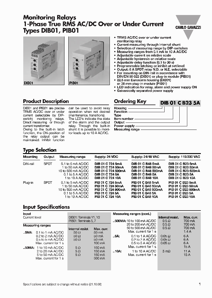 DIB01_1066624.PDF Datasheet