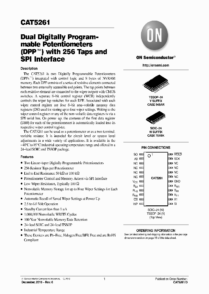 CAT5261WI-00-T1_1063262.PDF Datasheet