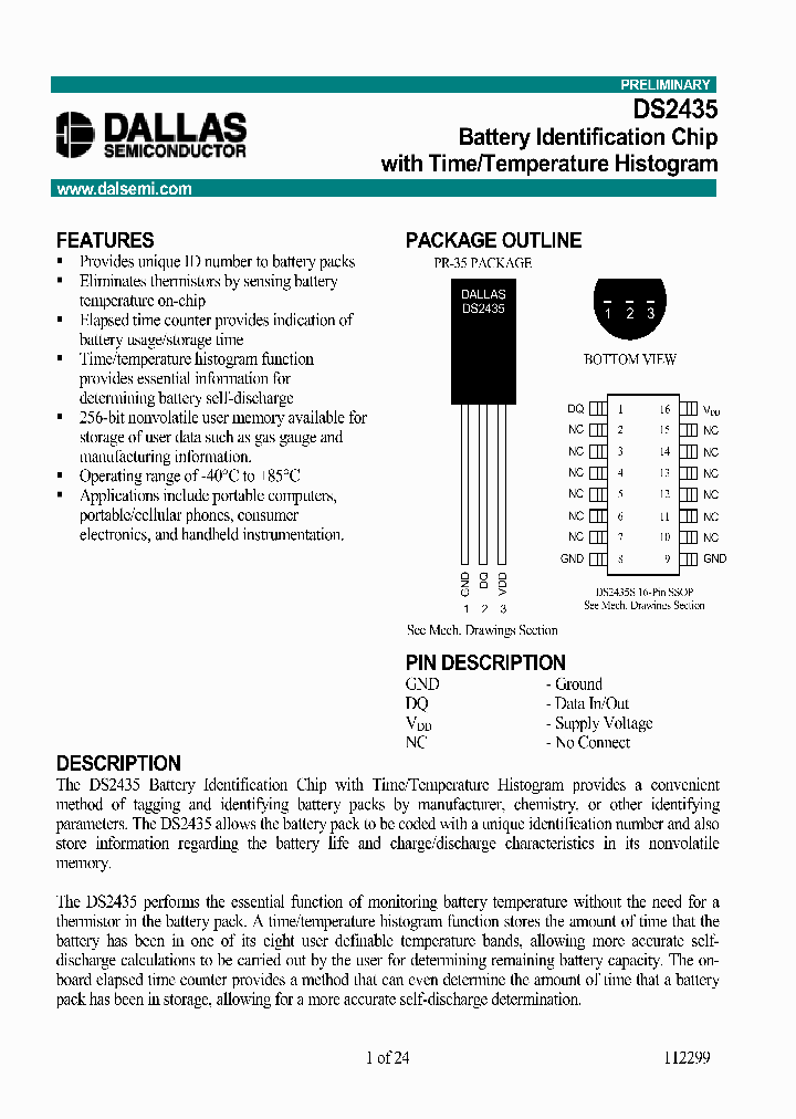 DS2435_1061532.PDF Datasheet