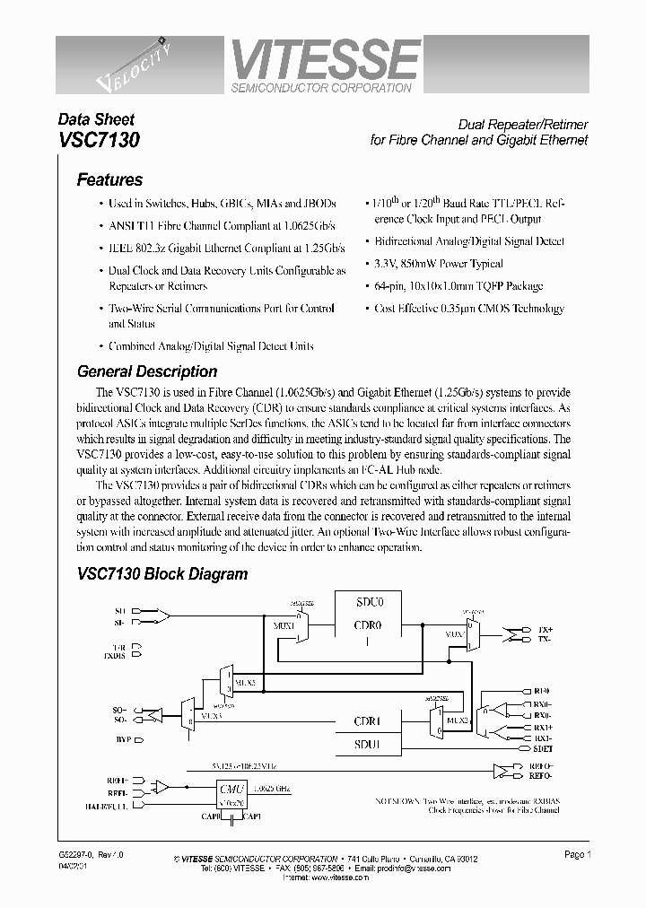 VSC7130RC_1066750.PDF Datasheet
