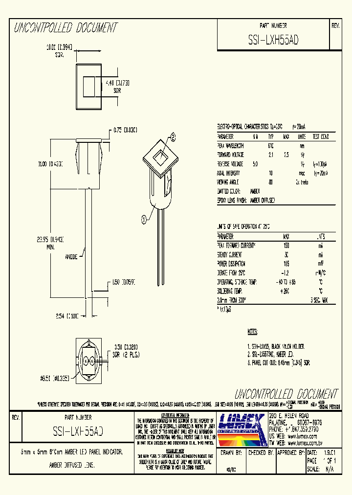 SSI-LXH55AD_1064716.PDF Datasheet