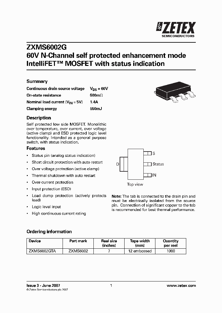 ZXMS6002GTA_1068345.PDF Datasheet