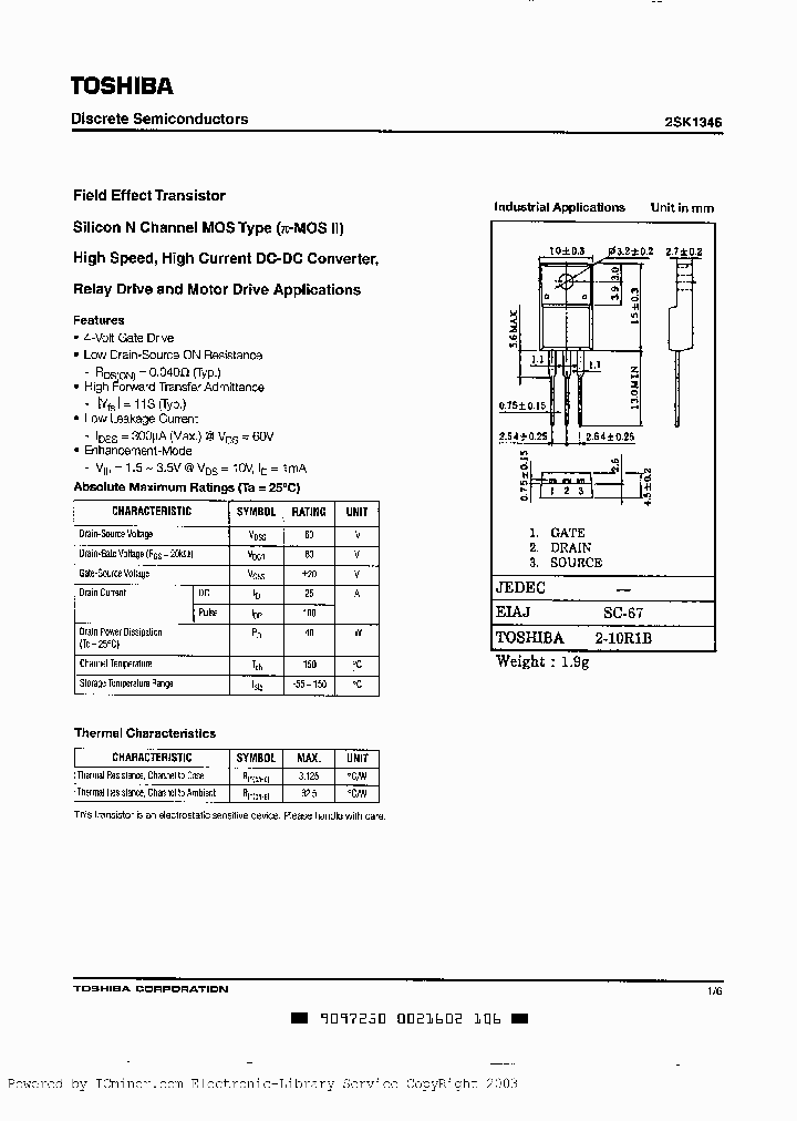 2SK1346_1069856.PDF Datasheet