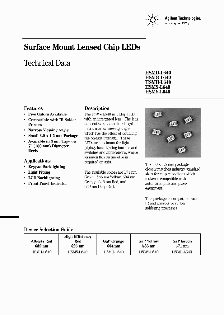 HSMY-L640_1070548.PDF Datasheet