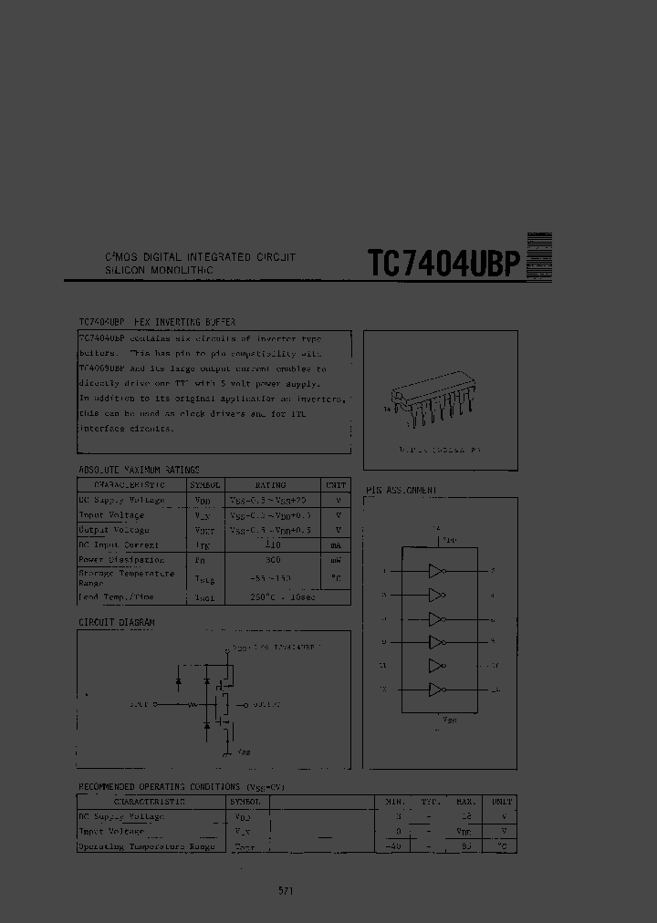 TC7404UBP_1068369.PDF Datasheet