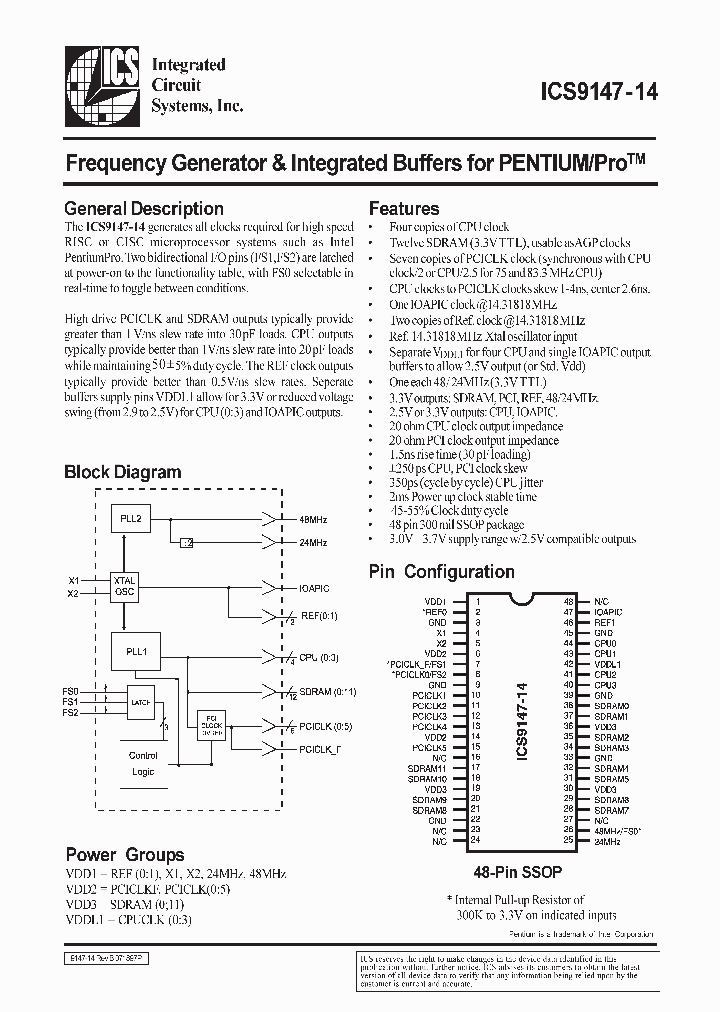 ICS9147-14_1067564.PDF Datasheet