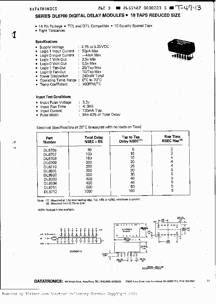 DL6709_1070365.PDF Datasheet