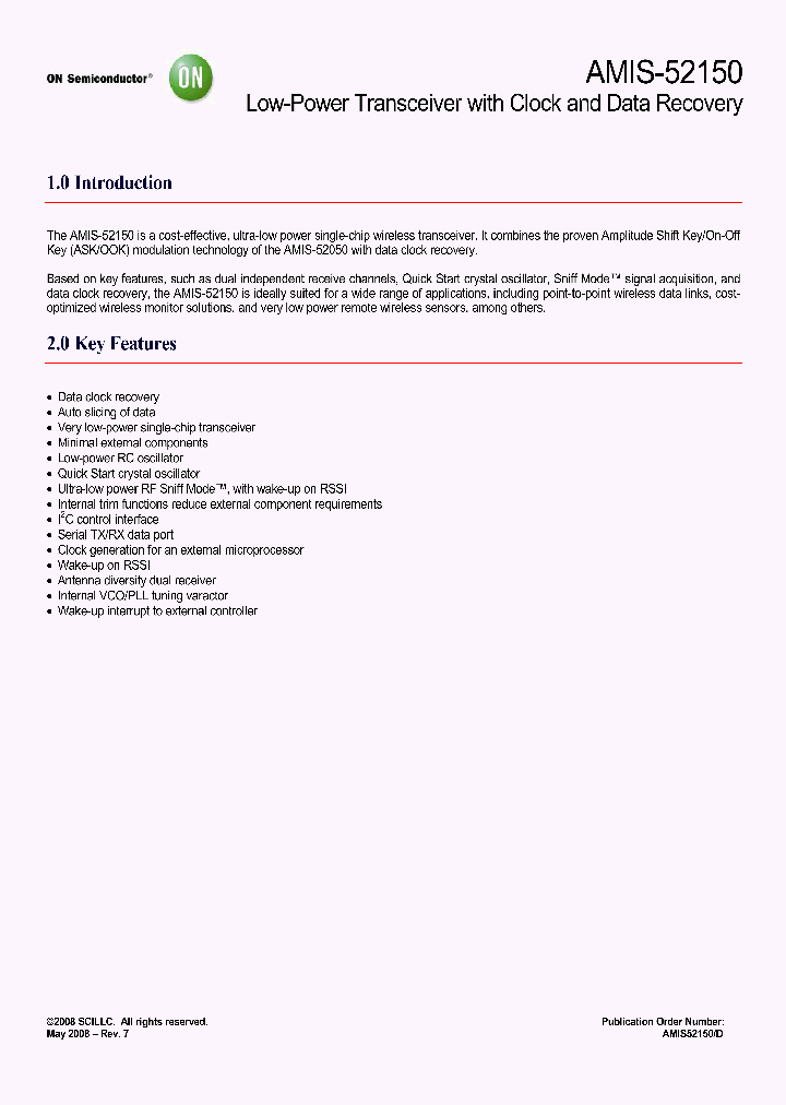 AMIS-52150-XTD_1068837.PDF Datasheet