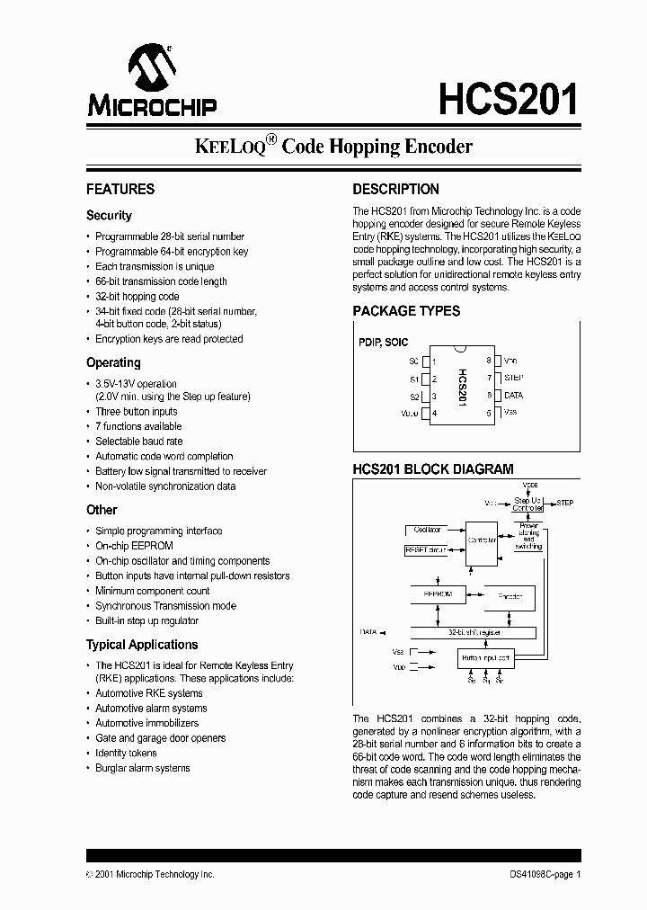 HCS201_1061767.PDF Datasheet