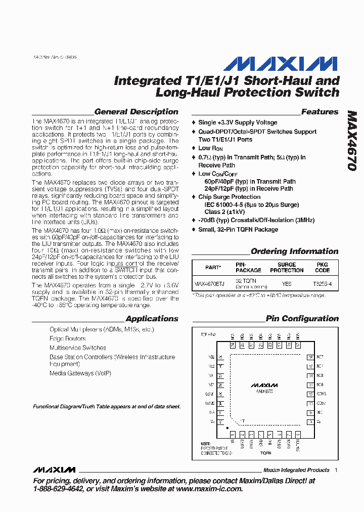 MAX4670_1071121.PDF Datasheet