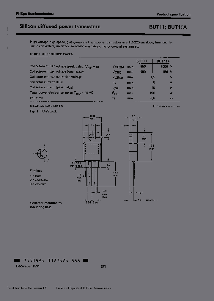 BUT11B_1070027.PDF Datasheet