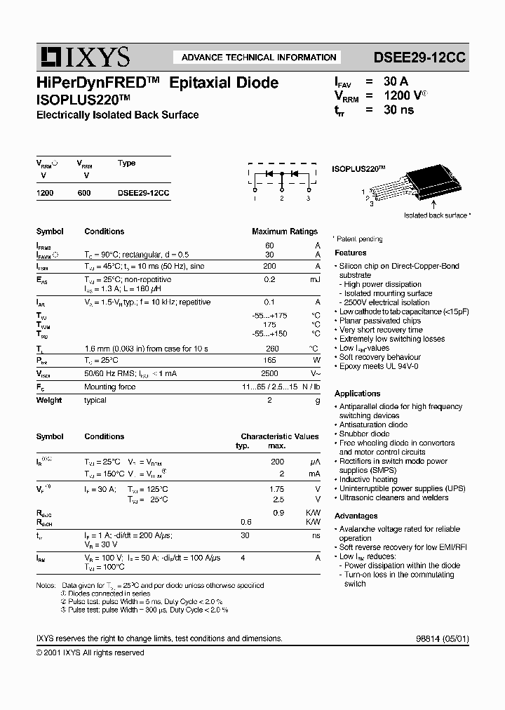 DSEE29-12CC_1061514.PDF Datasheet
