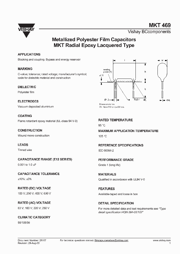 MKT469_1070400.PDF Datasheet