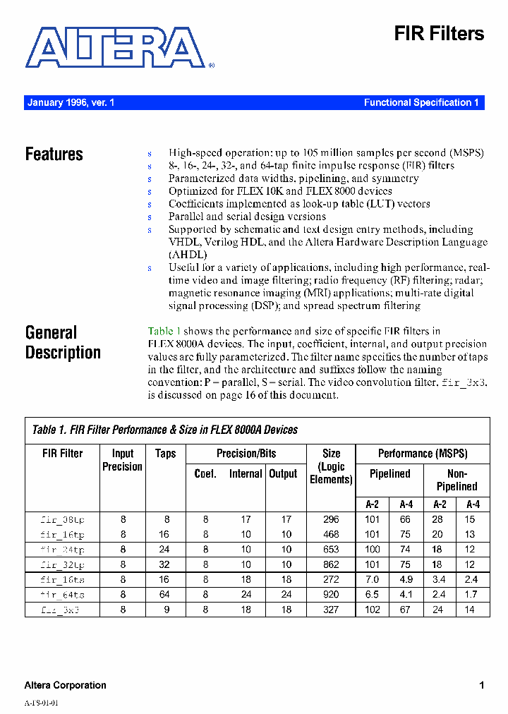 FIRFILTERS_1071473.PDF Datasheet