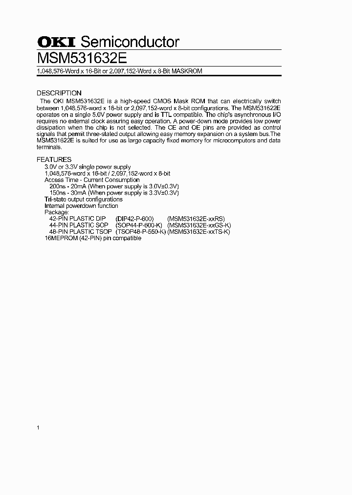 MSM531632E_1073048.PDF Datasheet