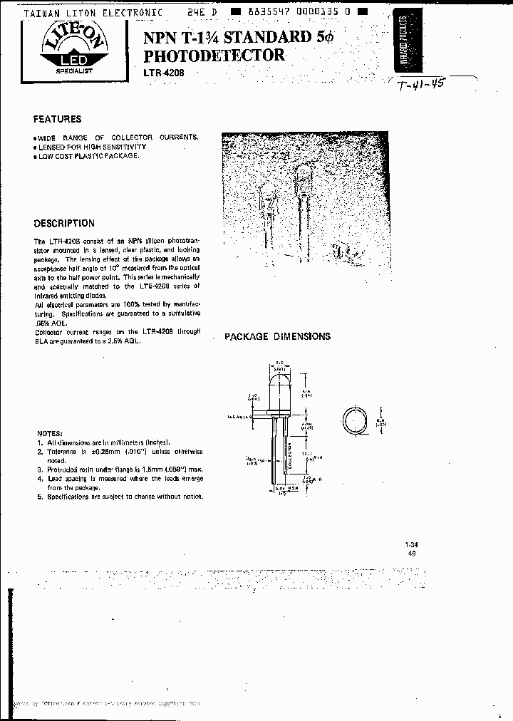 LTR4208_1071510.PDF Datasheet
