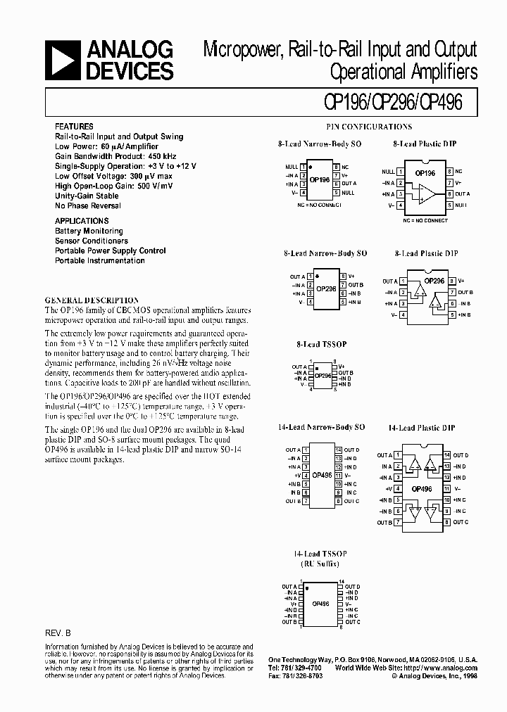 OP196_1640506.PDF Datasheet