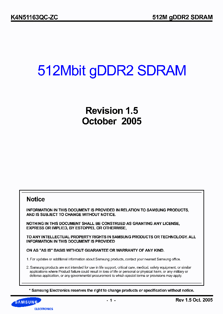 K4N51163QC-ZC25_1073960.PDF Datasheet