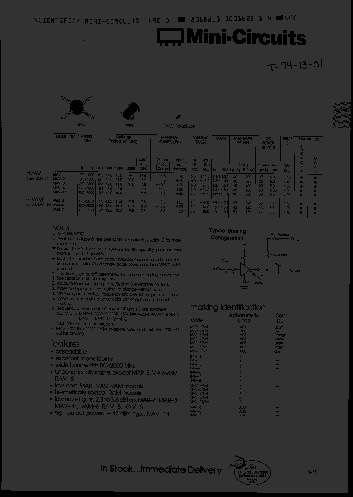 VAM-7_1075088.PDF Datasheet