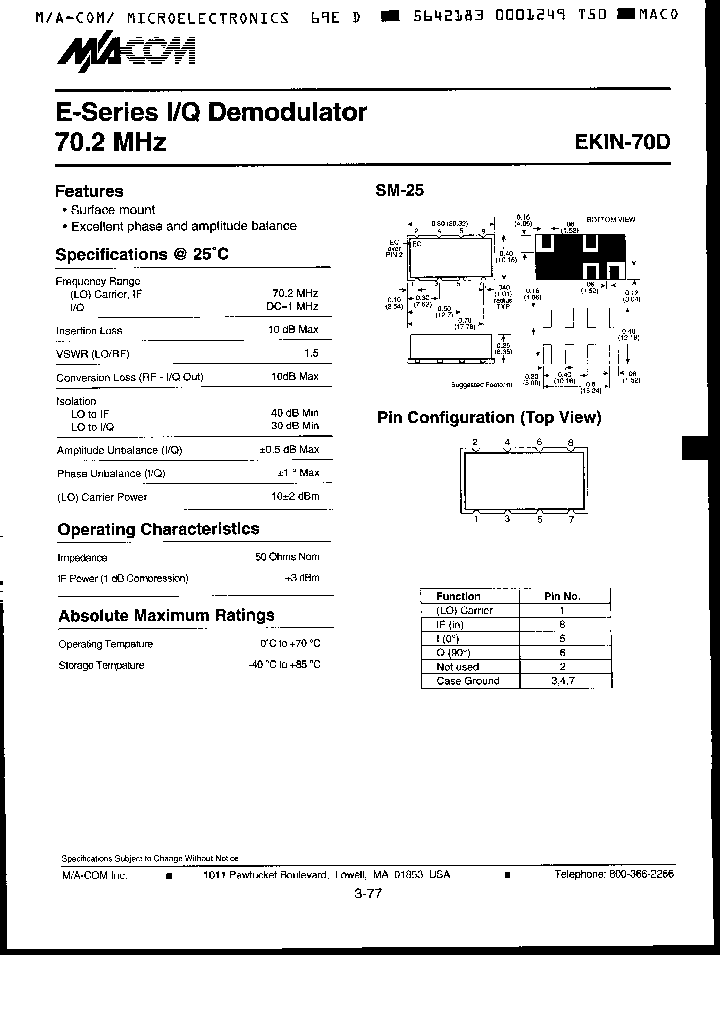 EKIN70D_1067606.PDF Datasheet