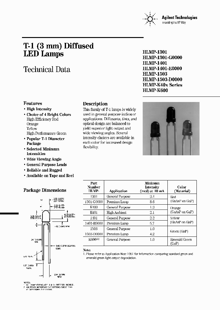 HLMP-1503_1076163.PDF Datasheet