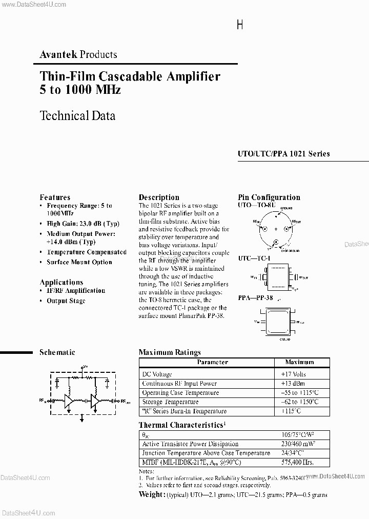 UTO-1021_1644565.PDF Datasheet