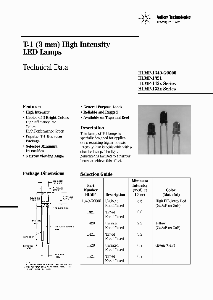 HLMP-1521_1076168.PDF Datasheet