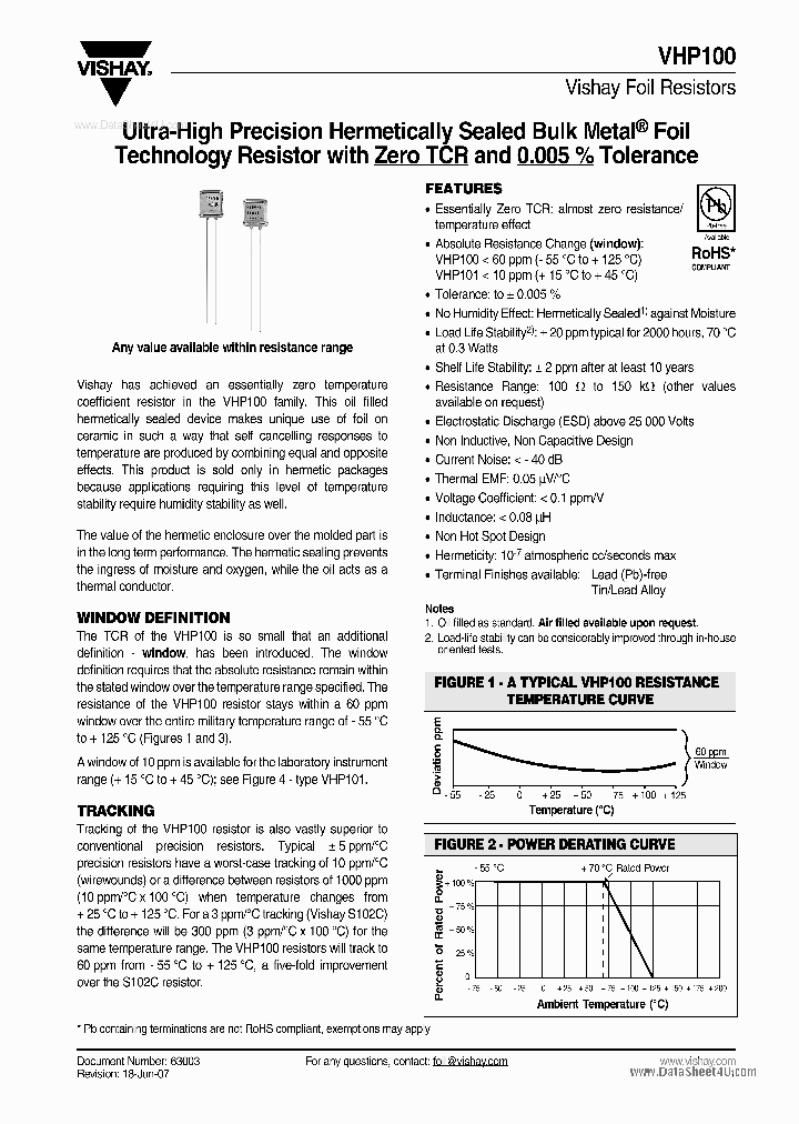 VHP100_1644613.PDF Datasheet