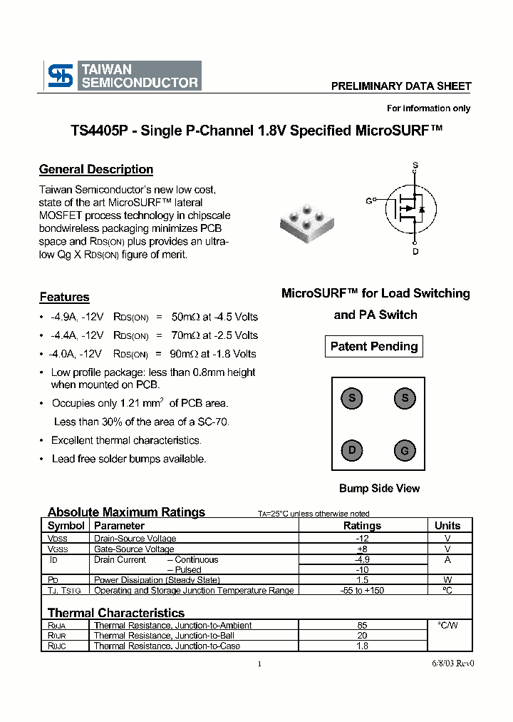 TS4405P_1075023.PDF Datasheet