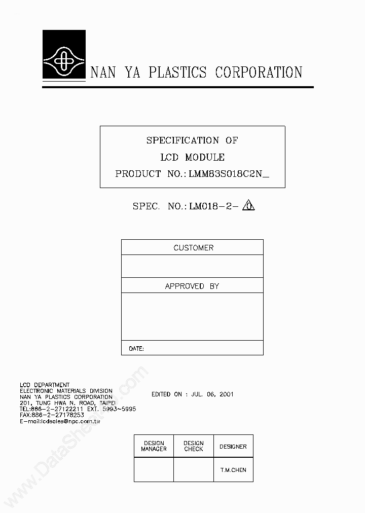 LMM83S018C2N_1655960.PDF Datasheet