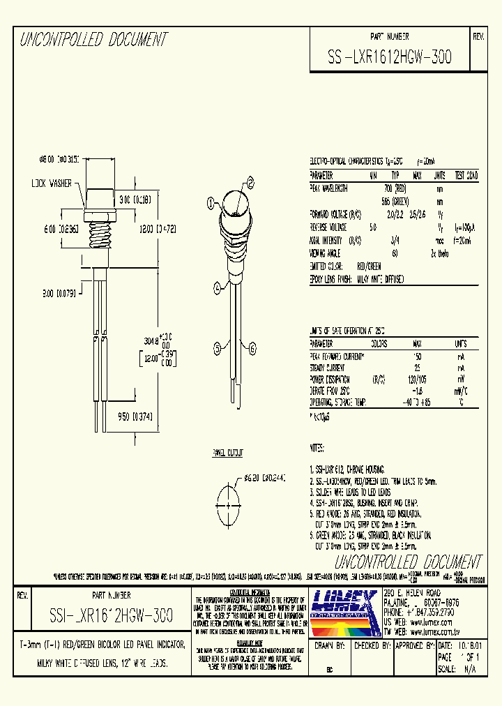 SSI-LXR1612HGW-300_1052681.PDF Datasheet