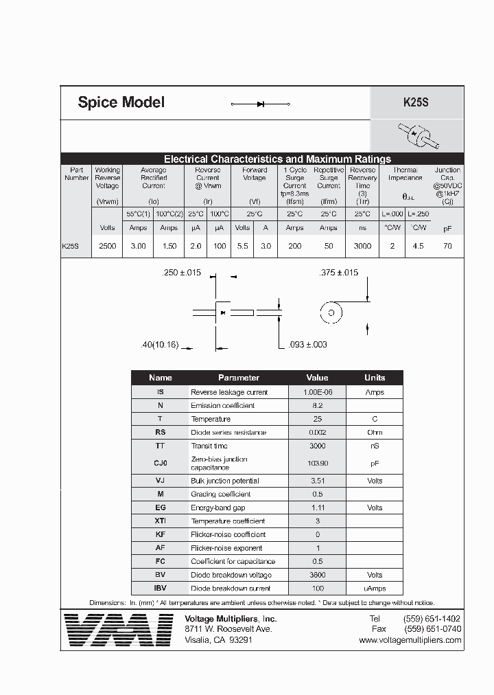K25S_1076717.PDF Datasheet