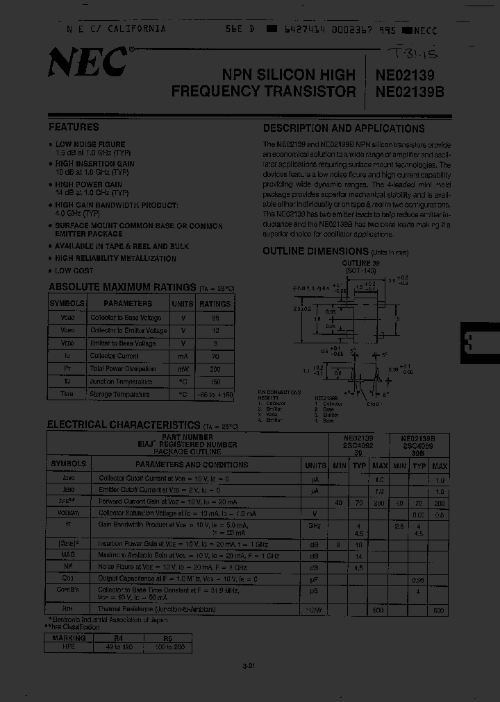 NE02139B_1074486.PDF Datasheet