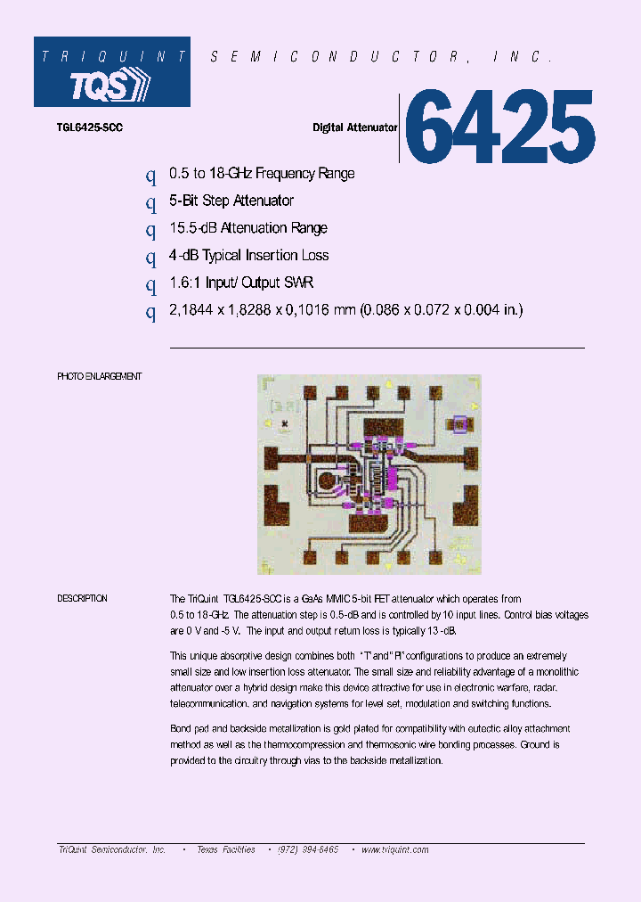 TGL6425-SCC_1083698.PDF Datasheet